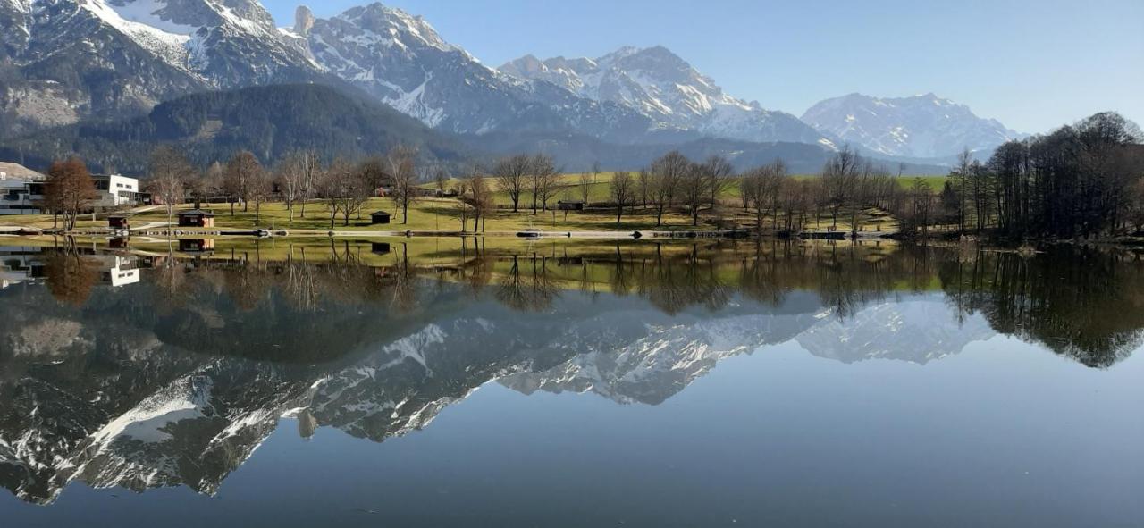 Loftwohnung Mit Bergblick Saalfelden Exterior foto